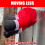 Grappige kerst raamdecoratie Kerstman-2 STUKS ingesteld 4