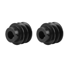 2X V Cinghia Puleggia Foro Die Doppia Scanalatura per 168F 170F GX110 GX120 GX160 GX200 7HP ATV Go Kart Motori