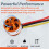 D2822 Brushless Motor Brushless Outer Rotor Motor Suitable for Remote Control Multi-Rotor Fixed-Wing Aircraft 1100KV 3