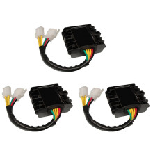 3X Retificador Regulador de TensãO Apto para GY6 50 125 150 200 250 ATV