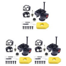 3X 795477 Carburateur 691859 692211 Gouverneursveer 698369 Luchtfilter voor Briggs&Stratton 795469 794147 699660 794161 498811