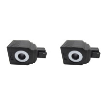 2X 24-V-Magnetventilspule 25/221263 717/20309 für JCB Wheel 436 426E 436E 456 426 Laderbagger JS145LC JS115 JS330