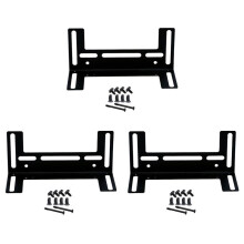 3pcs 120mm RAM Module Cooling Pump Radiator Support Drainage Reservoir Mount Bracket Holder Black