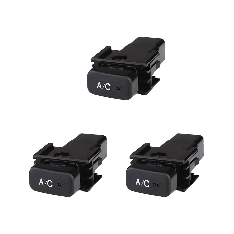 3X 84660-0K010 84660-71010 Car A/C Air Button For Hilux Vigo 2004-2015 846600K010 8466071010 Black 6032407226954