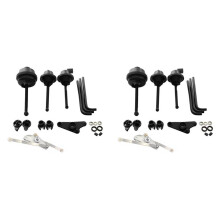 2X A2721402401 for M272 W204 GLK Engine Intake Manifold Repair Kit Bracket 2721402201 2721402101