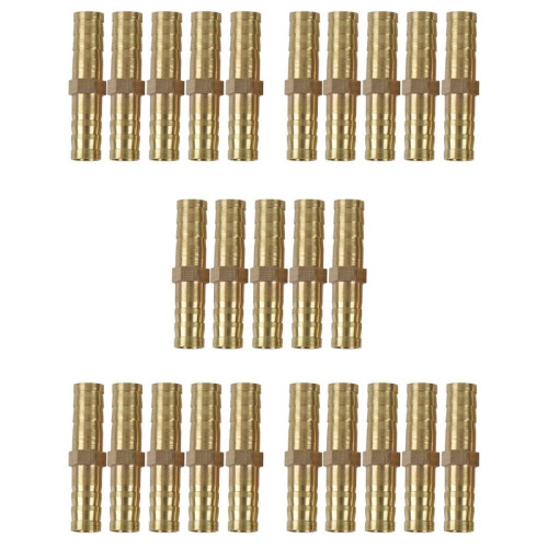 25 St 8 mm Innerdiameter Luftgas Rak Slangrör Hullingkoppling
