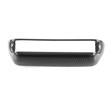Car Air Conditioner AC Button Decorative Cover Trim Carbon Fiber Color for