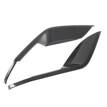 Carbonfaser-Farbe Auto Heckstoßstange Seitensplitter Spoiler Dekor Abdeckung Verkleidung für