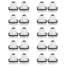 10set Rear Buckle 1609267180 for for 301 208 C3 C4 C-Elysee