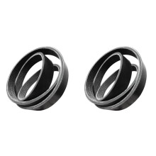 2X Cinghia di Trasmissione A Serpentina Della Cinghia Della Ventola del Motore 'Auto per Ranger 2.2L Everest 2011- 7PK3143 FB3Q-6C301-GA