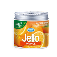 Car 220g Jello Perfume Air Freshener Car Balm Deodorizing Long-Lasting Fragrance Scent Car Aromatherapy ORANGE