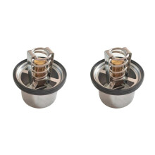 2 Stuks 94810612501 Automotor Koelsysteem Koelthermostaat voor Cayenne S Turbo GTS 955 4.5 4.8 V8L