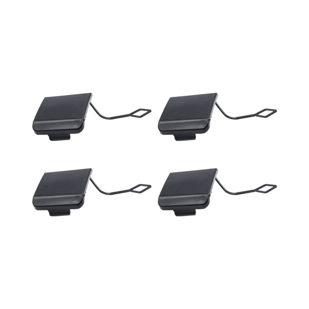 4Pcs Car Front Bumper Tow Hook Cover 2038850026 For C-Class W203 C230 C240 C280 C32 Black 6034087643021