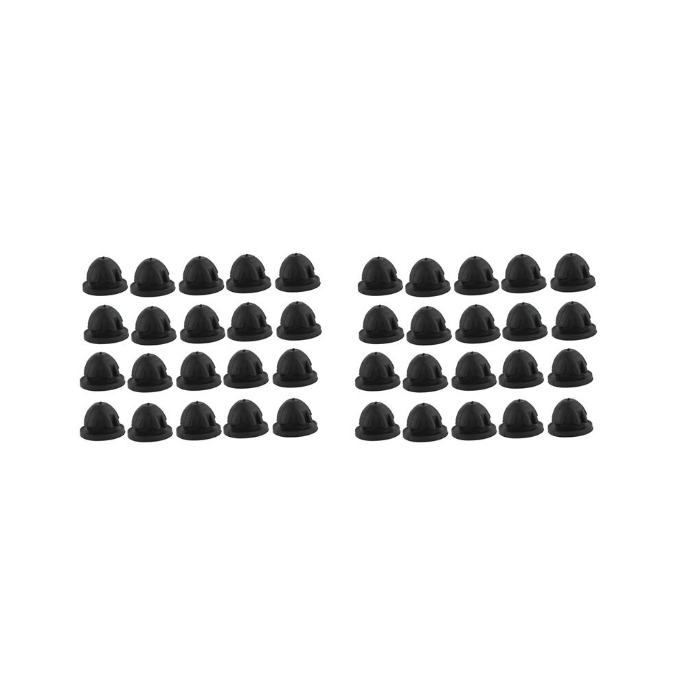 40Pcs Car Hood Bumper Buffers 11127614138 For 1 2 3 4 5 6 7 Series Engine Cover Rubber Mount Grommet Bush Bump Stop 6031368560381