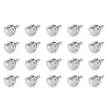 20X Chrome Billet Aluminum Bolt Screw Cap for Davidson