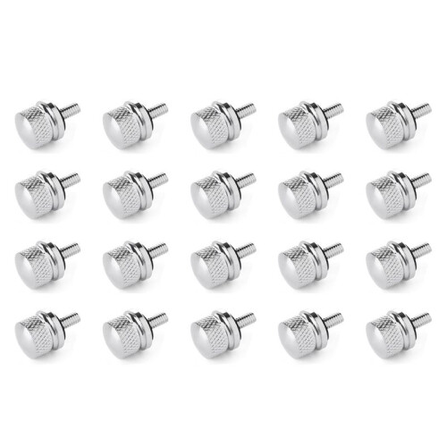 20X Chrome Billet Aluminum  Bolt Screw Cap for  Davidson