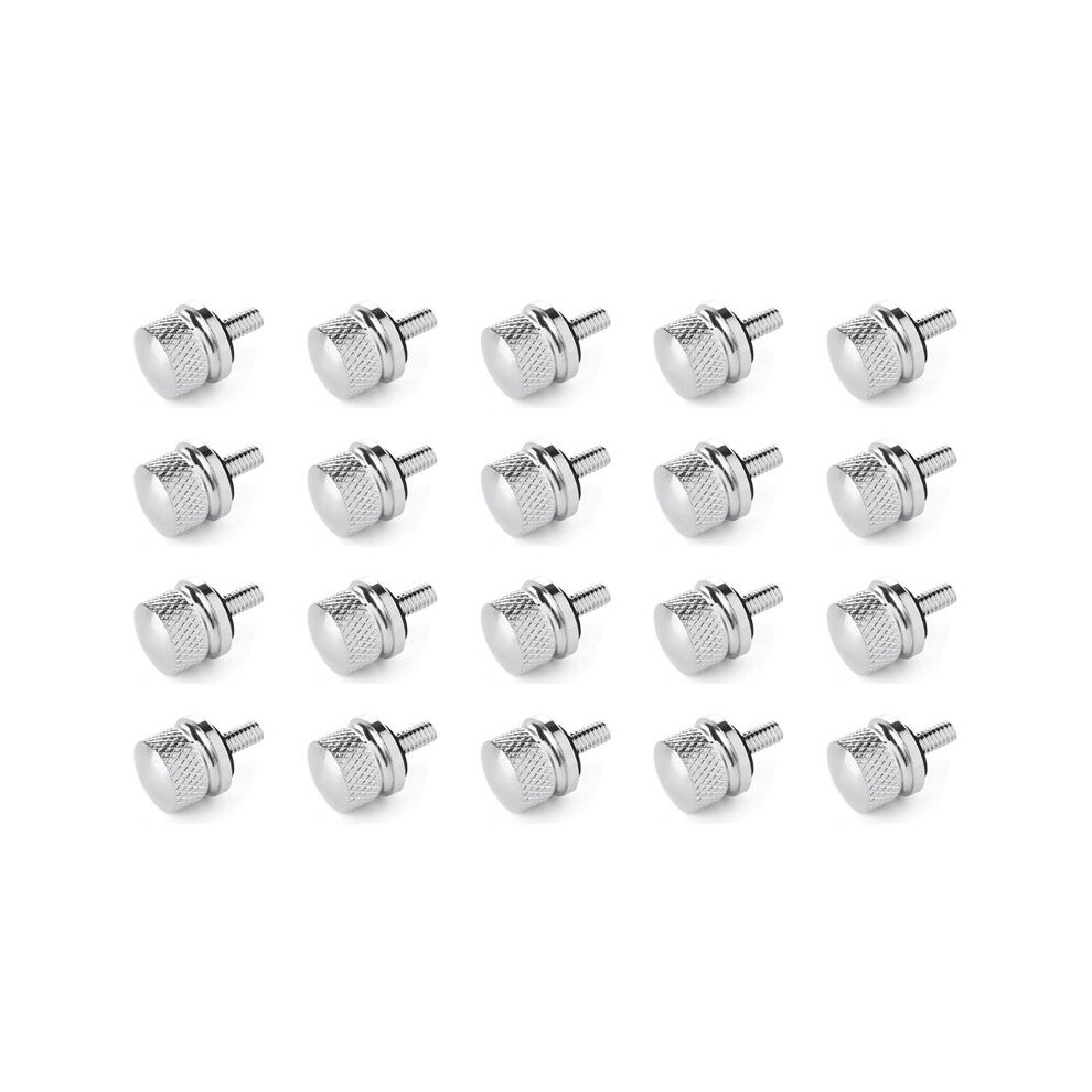 20X Chrome Billet Aluminum Bolt Screw Cap For Davidson 4711721925539