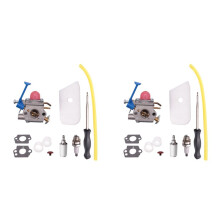 2X Carburetor Fits for 545081848 125L 125LDX 128CD 128L 128LD 128LDX 128R 128RJ Replaces C1Q-W40A Trimmer Carb