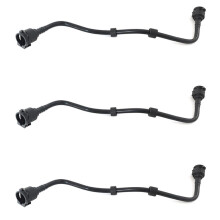 3X 17128602599 Rubber Radiator Hose Intercooler Pipe for 5 Series 7 Series G38 G12 Auxiliary Kettle Pipe