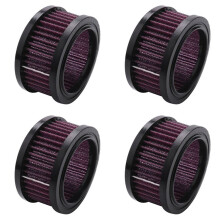 4X Motorcycle Universal Replacement Air Cleaner Intake Filter for Sportster Xl 883 1200 48 2004-2018