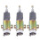 3X 24V Generator Set Stop Solenoid Default Parking Solenoid Valve 1
