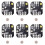 6X MT6701 Magnetic Encoder Module PWM/I2c Brushless Motor Encoder ABZ Mode 1024 Lines Replaces AS5600 Module 1