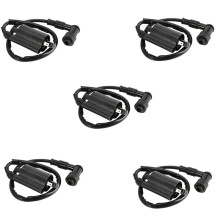 5X Motorcycle Ignition Coils Fits for GS125 GN125 VX250 Virago 1100 XV1100 XV-1100 1995-2007