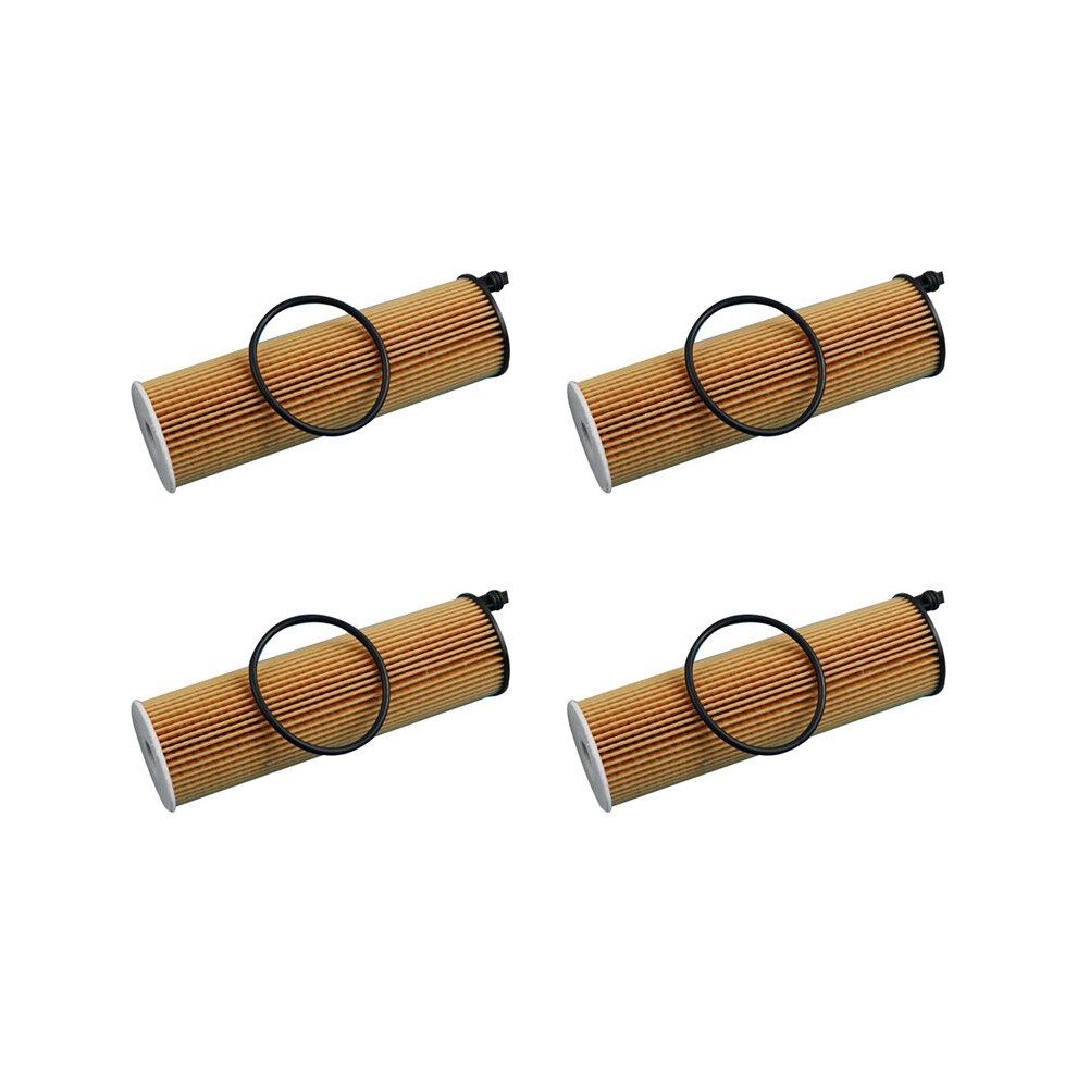 4X Oil Filter Kit For - W222 V222 X222 S350 S400 W205 C180 C200 C220 A205 C205 S205 C257 Cls300 A6541801100 4712830009264