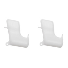 2X Tanque de DepóSito de Desbordamiento de Botella de Refrigerante de Agua para Motocicleta para DRZ400 DRZ400E DRZ400S DR-Z 400 DRZ