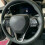 3St för   2019-2020 Kolfiberstil Hatchback Rattomkopplare KnappkåPa Trim 1