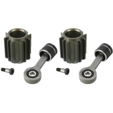 2X LR023964 Air Suspension Compressor Pump Repair Kit for LR3 LR4 MK3 Sport LR061663, LR072537