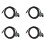 4X USB Cable Adapter for Clone / for Original 6154 6154A USB Interface Adapter for 6154A 1