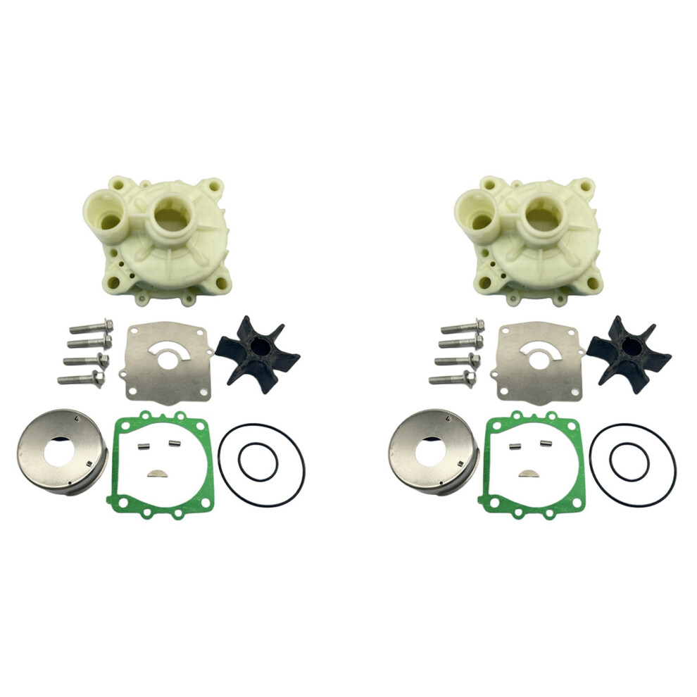 2X 61A-W0078 Water Pump Impeller Kit For Outboard 150 175 200 250 4 Stroke 61A-W0078-01 61A-W0078-A3 6033556496793