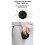 2X  Speaker Waterproof Bathroom Audio Wireless Shower Speakers RGB Light  Suction Cup Speaker, Black 8