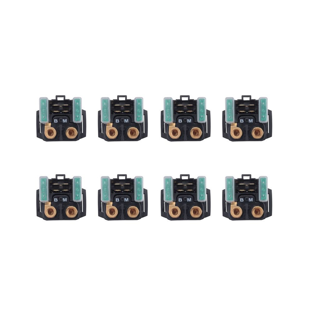 8X Relay Solenoid For Yfm 250 350 400 450 660 1995 Grizzly Bruin Raptor Kodiak 1D0-81940-01-00 6031926617649