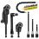 17 Flexible Drill Bit Extension Set:105 Right Angle Drill Attachment,Drill Bit Holder,Screwdriver Bits 90 Angled Bits 1