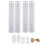 Stackable Transparent Plastic Moss Pole for Plants Monstera , Indoor Plant Accessories Support Stakes, Plant Stakes 1