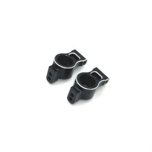 Kit de Copa de Rueda Trasera Mejorada para Coche RC para LC RACING 1/10 PTG-2 PTG-2R Piezas Mejoradas para Coche RC Negro