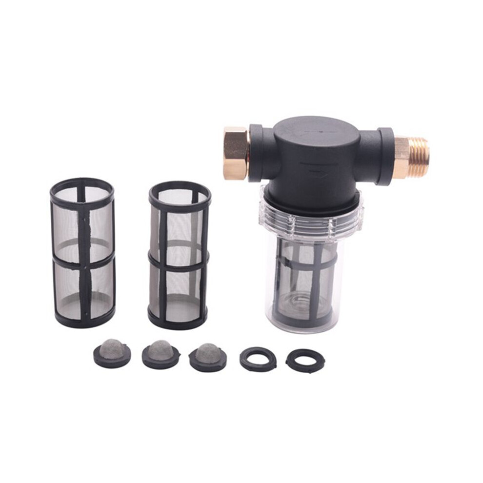 3/4Inch Garden Hose Filter For Pressure Washer Inlet Water Sediment Filter Attachment Gardening Water Inlet Filter 6032819451128