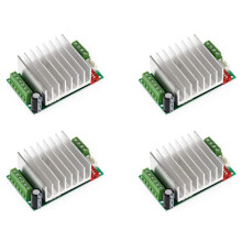 4X TB6600 4.5A Stepper Motor Driver Board Controller Replace TB6560 Engraving Machine Single Axis Controller 10-45V