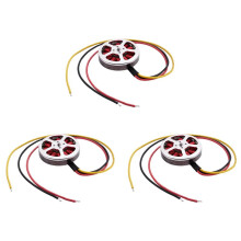 3X 5010 360 KV Borstlösa Motorer med Högt Vridmoment för Fleraxliga Fleraxliga Flygplan med QuadCopter-Flygplan