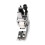 C Three Wheels Thick Roller Presser Foot for Industrial Sewing Machine Multifunctional Wheel Presser Foot 1