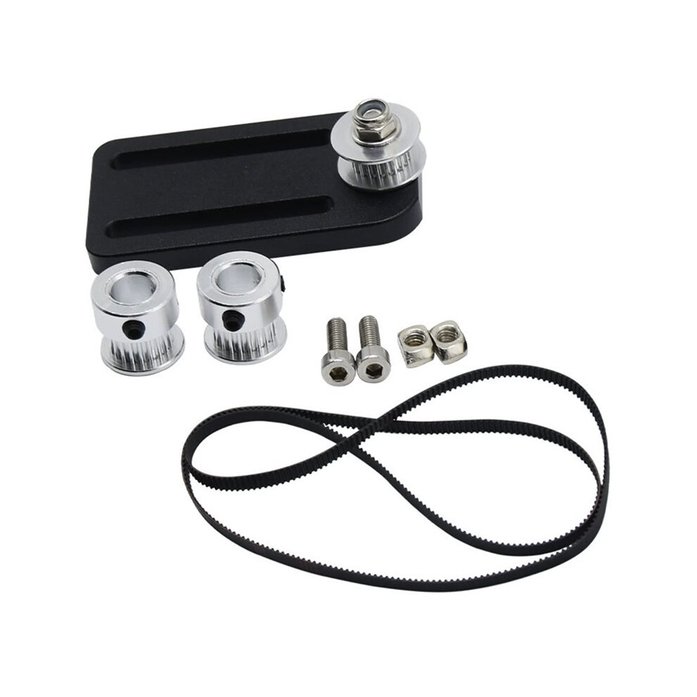 3D Printer Parts Upgrade Kits Cr10 Dual Z Axis T8 Lead Screw Kits Bracket Aluminum Profile With Belt Pulley 4711359379803