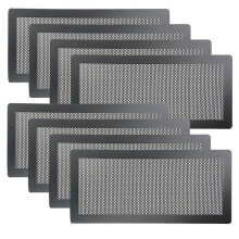 8 Coperture Magnetiche per Ventilazione del Pavimento - Filtri A Rete da 5,5x12 Pollici per Casa/Pavimento/Parete/Soffitto Catturano Detriti, Polvere