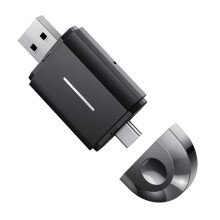 2-I-1 Trådlös CarPlay-Adapter&Android Auto Trådlös Adapter, 5Ghz WiFi Type-C/USB Plug & Carplay Trådlös Adapter