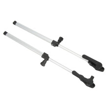 2Pcs RV Window Support Rod 310‑435mm Telescopic for Motorhome Trailer