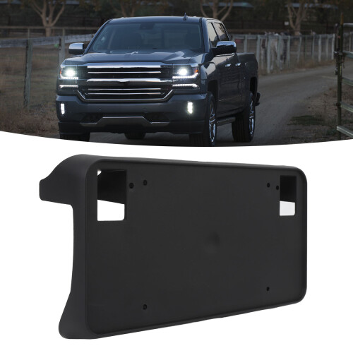 Plastic Front License Plate Frame Weatherproof Durable for 23354526