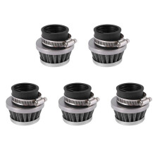 5pièces 35mm Filtre A Air Nettoyeur pour 110-125CC VTT Quad Dirt Pit Bike Go Kart