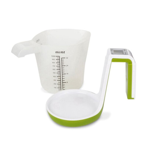 Electronic Measuring Cup Scale with LCD Display 1000ml Large Capacity Kitchen Food Digital Scale 5kg Nutrition Scale 1