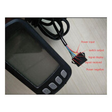 2X LCD Display for Electric Bike 24V 36V 48V Scooter Motorcycle Speedmeter Waterproof Ebike Display